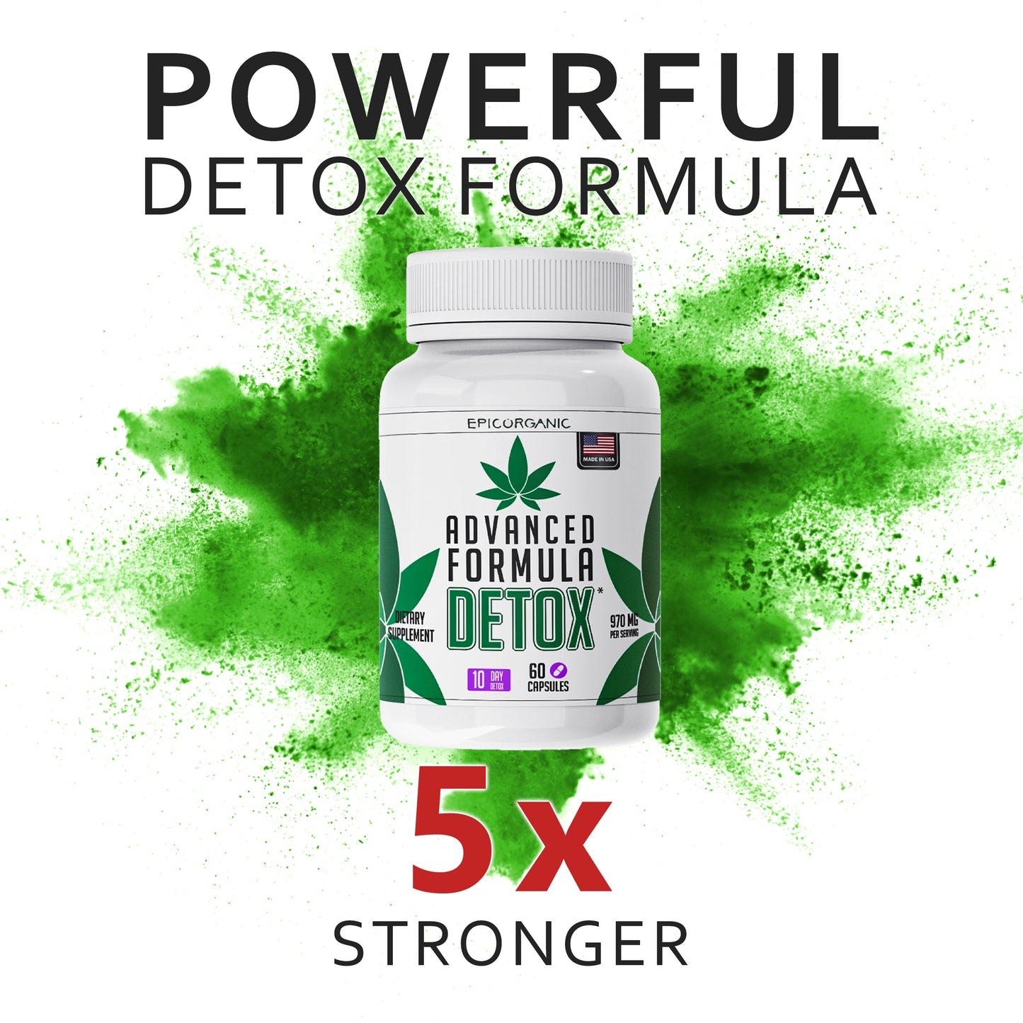 DAILY DETOX CLEANSE & MULTI DRUG TEST Epic Organic