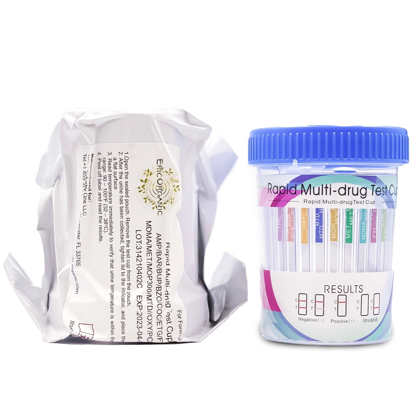 MULTI DRUG TEST (3x Pack) EpicOrganic