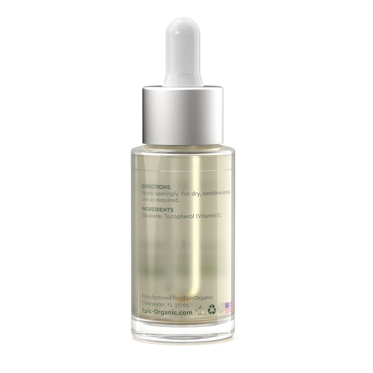 Epic Organic Squalane + Vitamin E Moisturizer (1 oz) Epic Organic