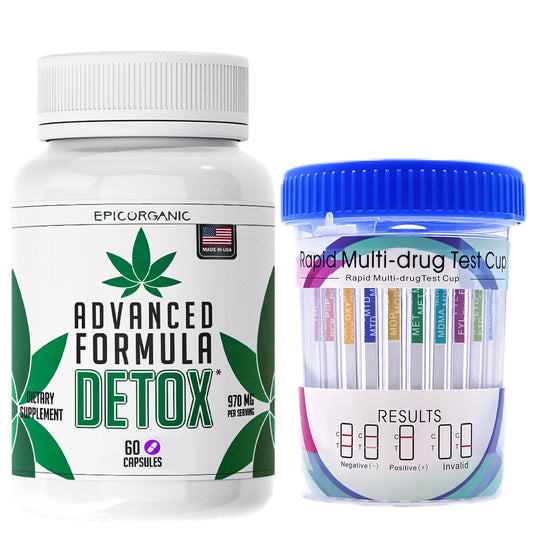 DAILY DETOX CLEANSE & MULTI DRUG TEST Epic Organic