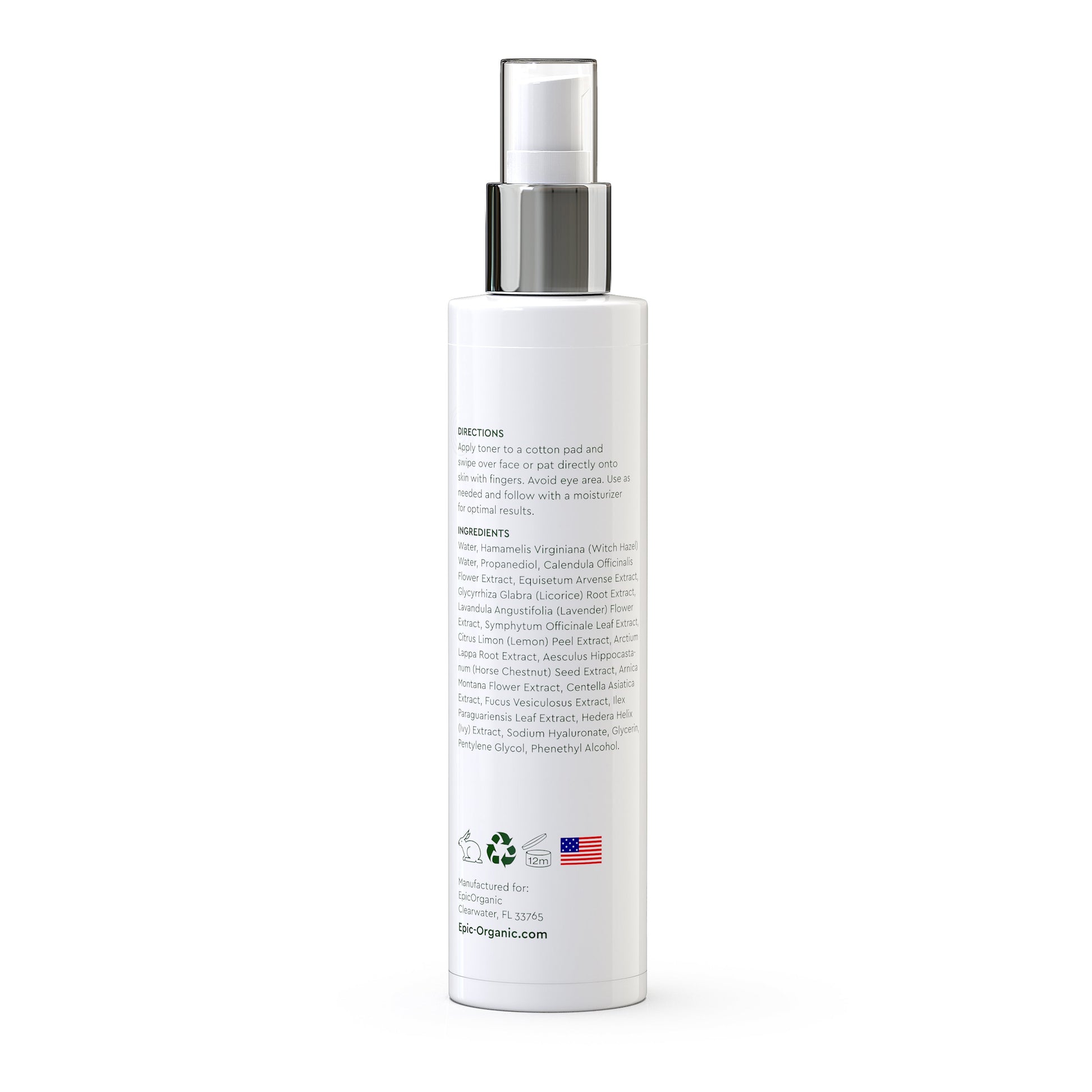 Epic Organic Herbal Brightening Toner (4 oz) Epic Organic