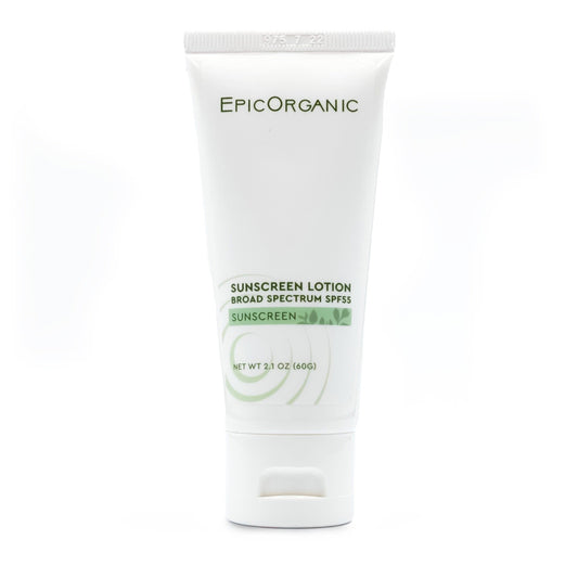 Epic Organic Sunscreen Lotion Broad Spectrum SPF 55 (2.1 oz) Epic Organic