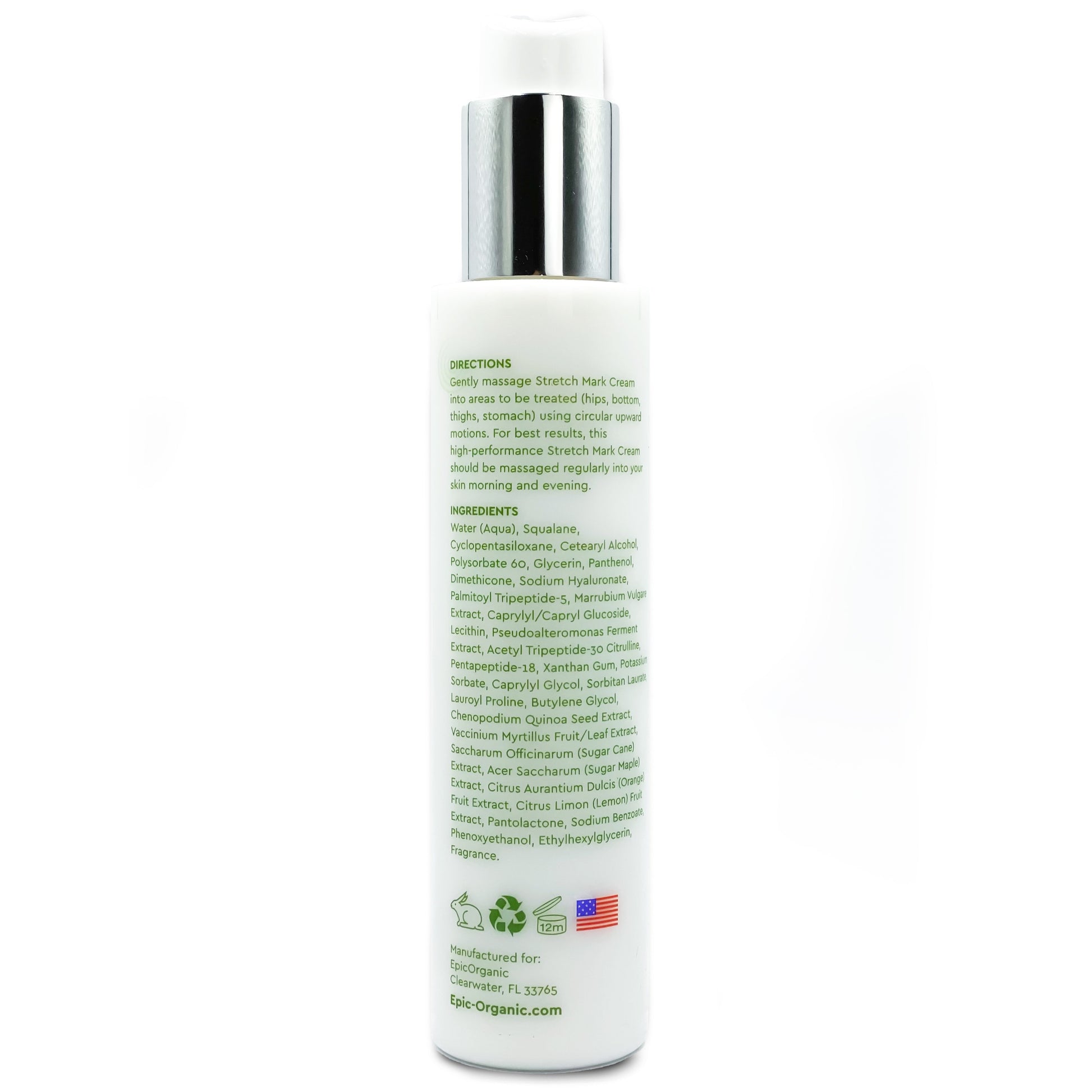 Epic Organic Stretch Mark Cream (4.2 oz) Epic Organic